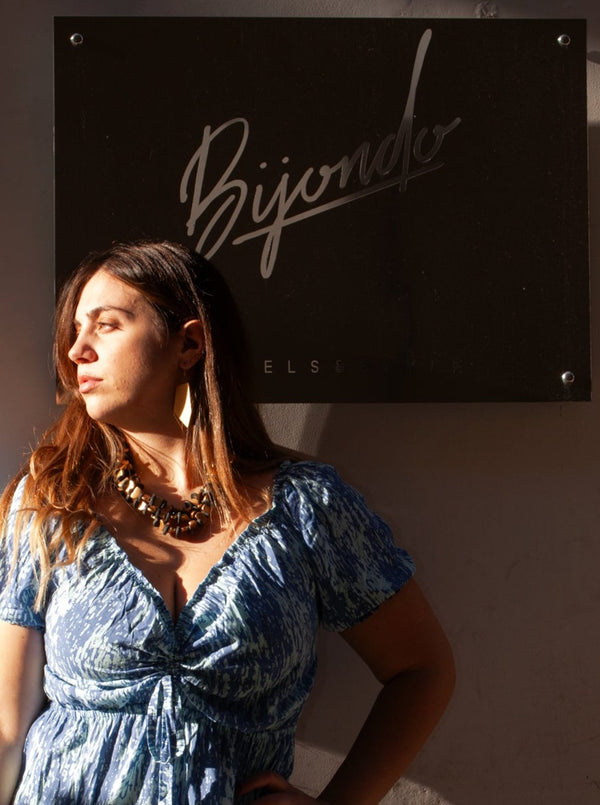 Orecchini Sudan legno metallic-orecchini-Bijondo-Bijondo