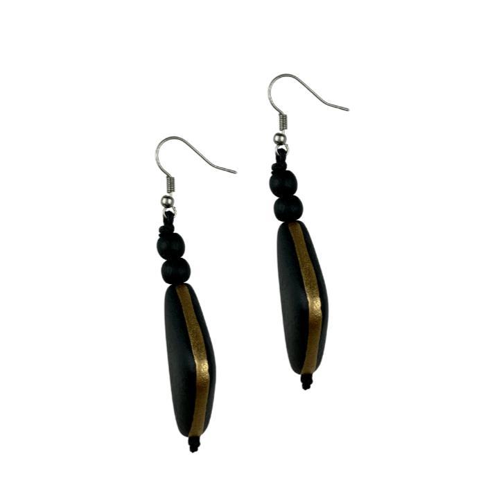 Orecchini Thailandia - nero - Bijondo