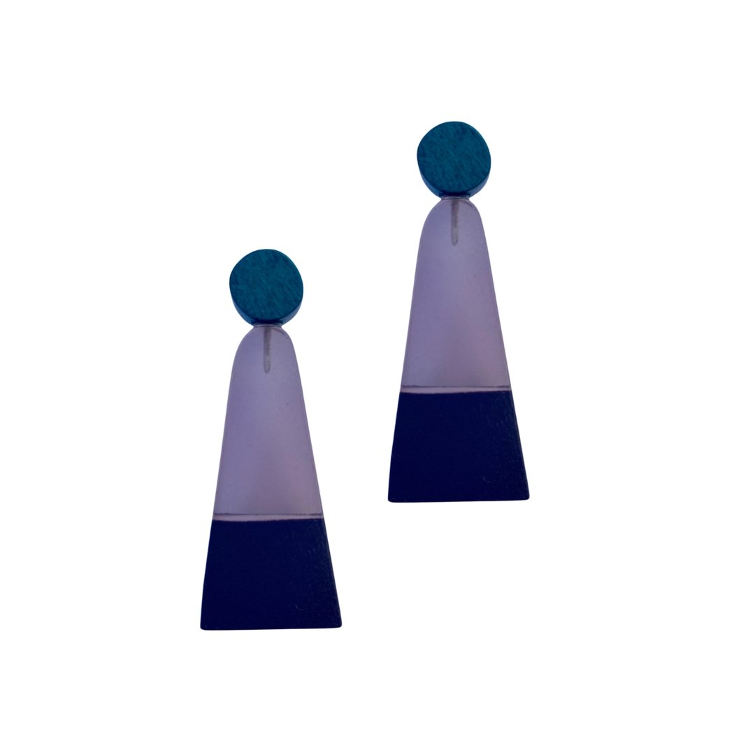 Orecchini Ujbuda - lilla - Bijondo