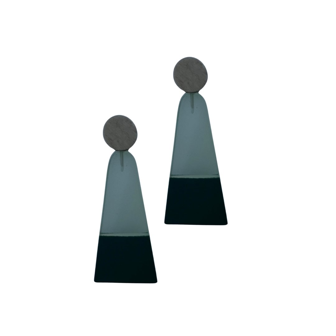 Orecchini Ujbuda - verde - Bijondo