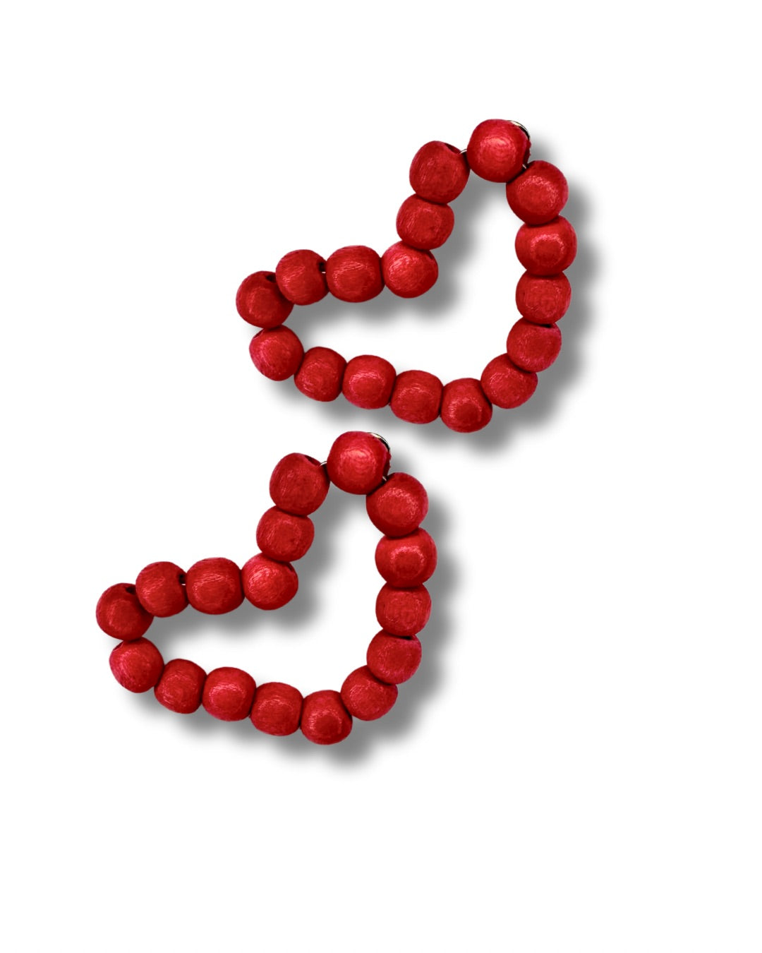 Orecchini a lobo legno Coeur-orecchini-Bijondo-Fucsia-Bijondo