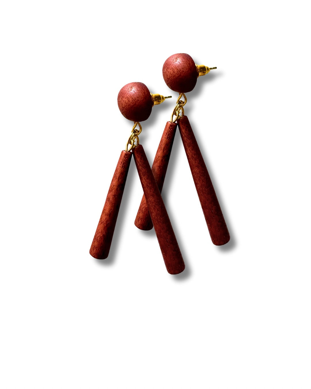 Orecchini a lobo, legno Sara-orecchini-Bijondo-Marrone-Bijondo