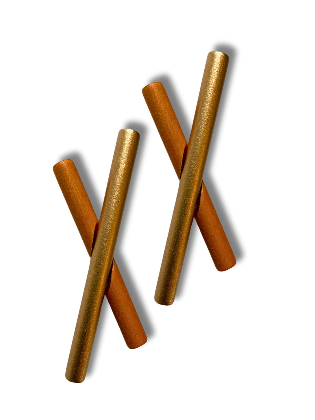 Orecchini a lobo legno Xavia-orecchini-Bijondo-arancione-Bijondo