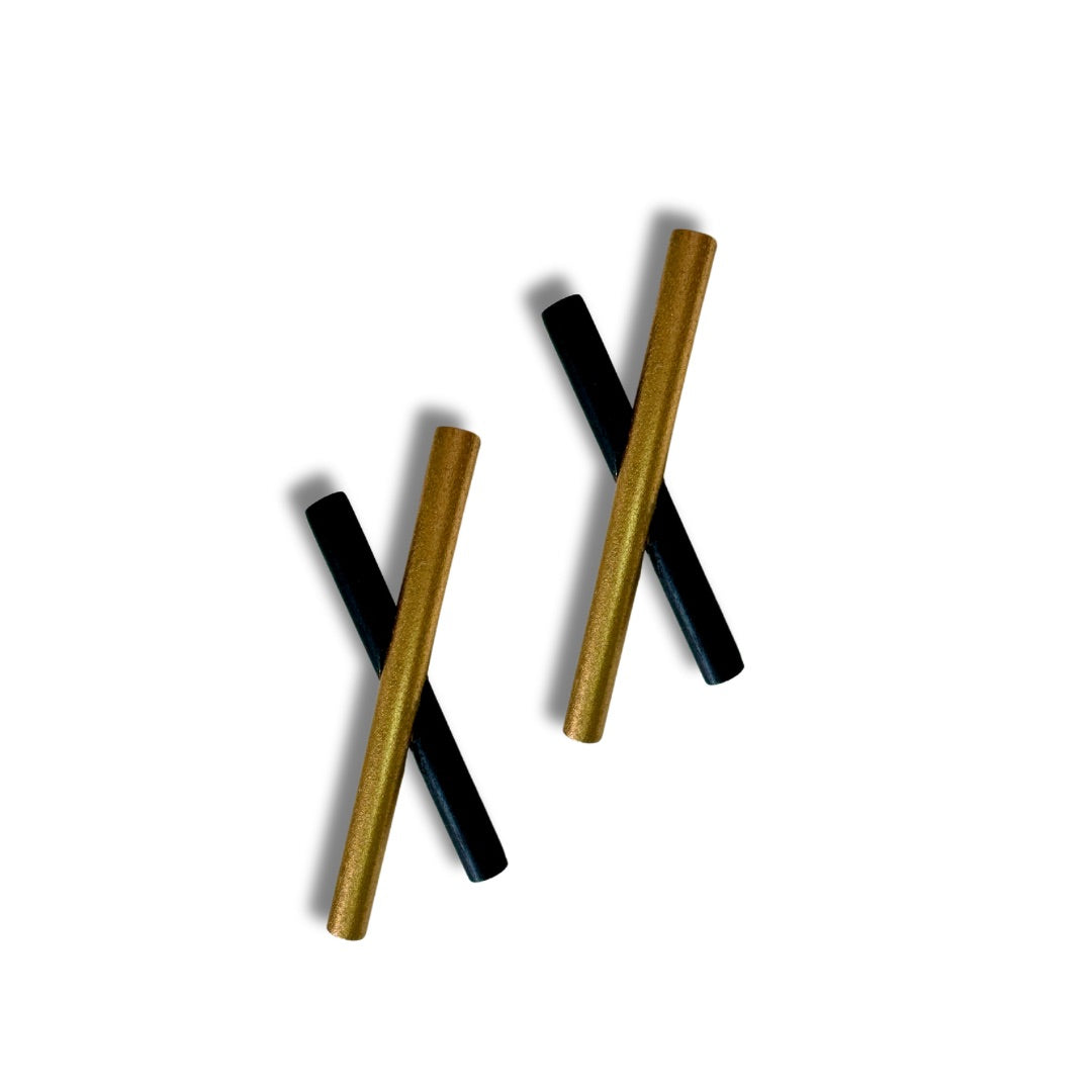 Orecchini a lobo legno Xavia-orecchini-Bijondo-nero-Bijondo