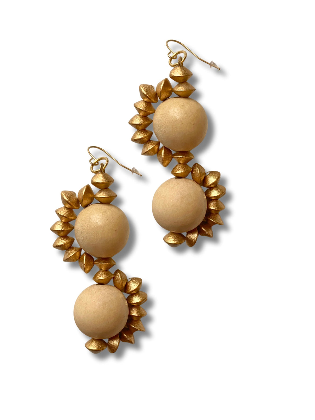 Orecchini grandi legno Aurora metallic-orecchini-EW-beige-Bijondo