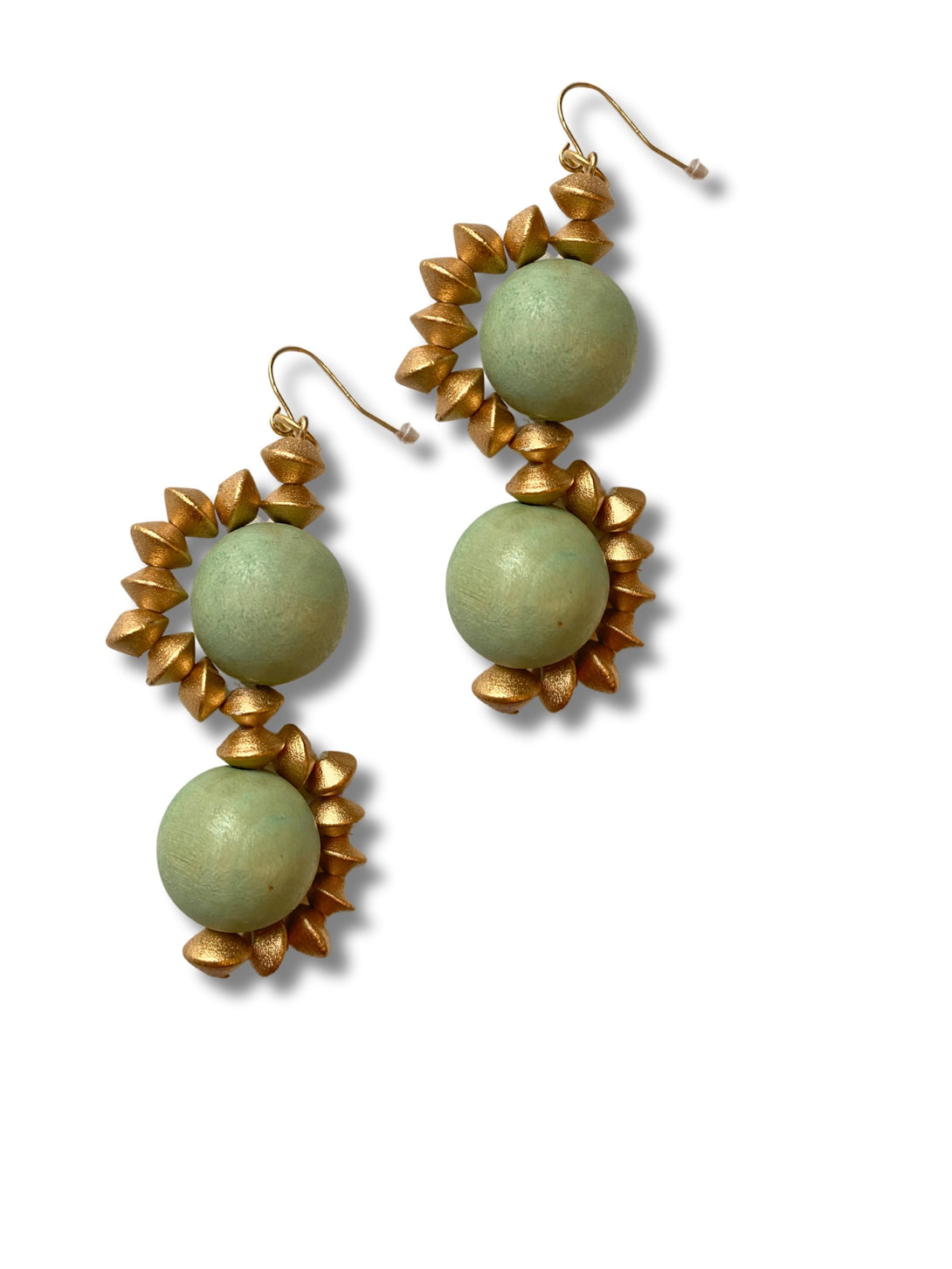 Orecchini grandi legno Aurora metallic-orecchini-EW-verde-Bijondo