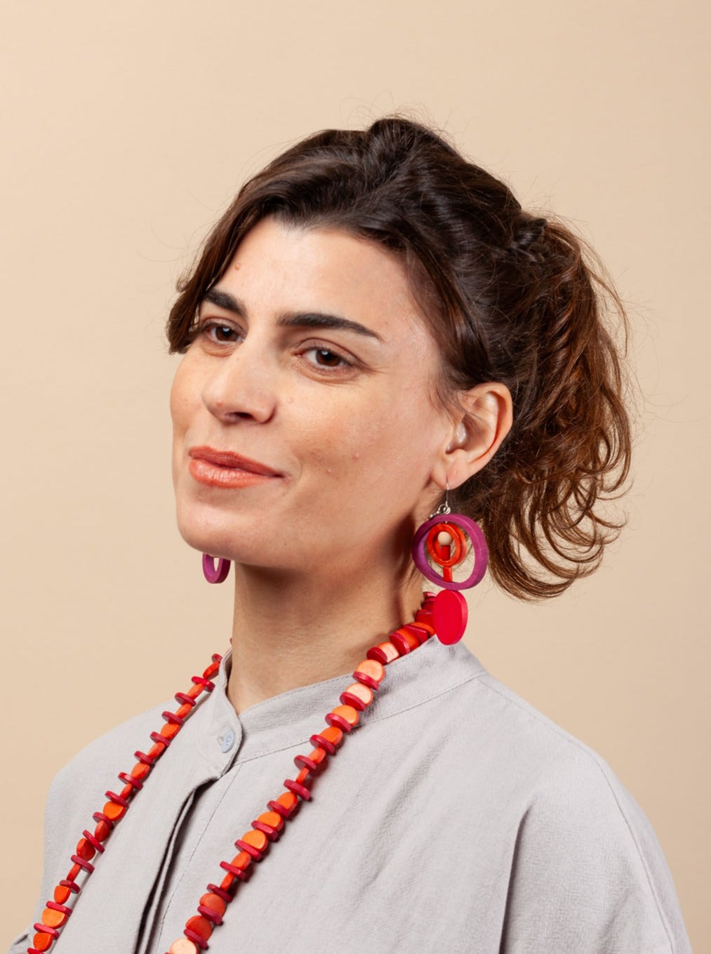 Orecchini grandi legno Mira-Bijondo-Bijondo