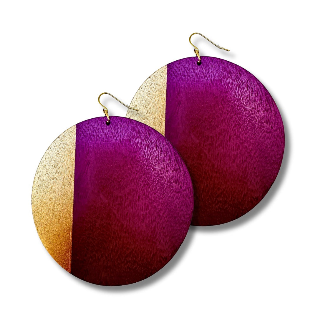 Orecchini grandi legno Susan-orecchini-Bijondo-Malva-Bijondo