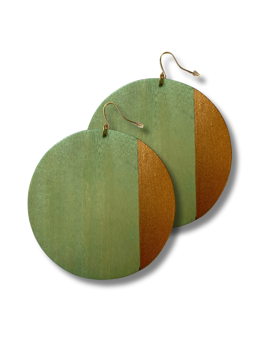 Orecchini grandi legno Susan-orecchini-Bijondo-Verde-Bijondo