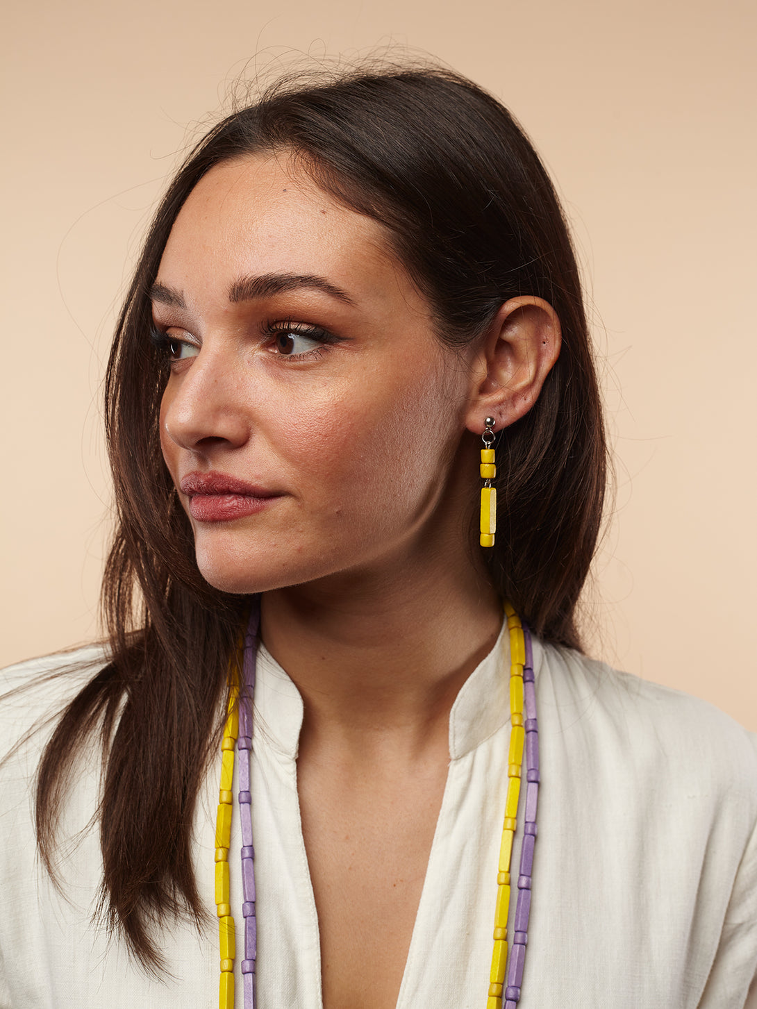 Orecchini leggeri, legno Georgie-orecchini-EW-Bijondo