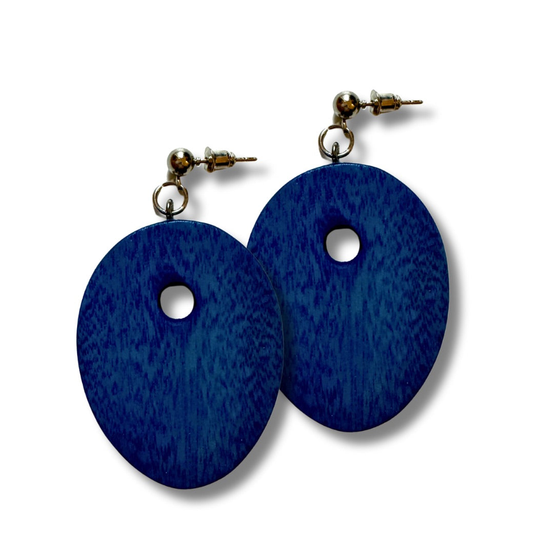 Orecchini, legno Aleyna-Orecchini-Bijondo-Blu-Bijondo