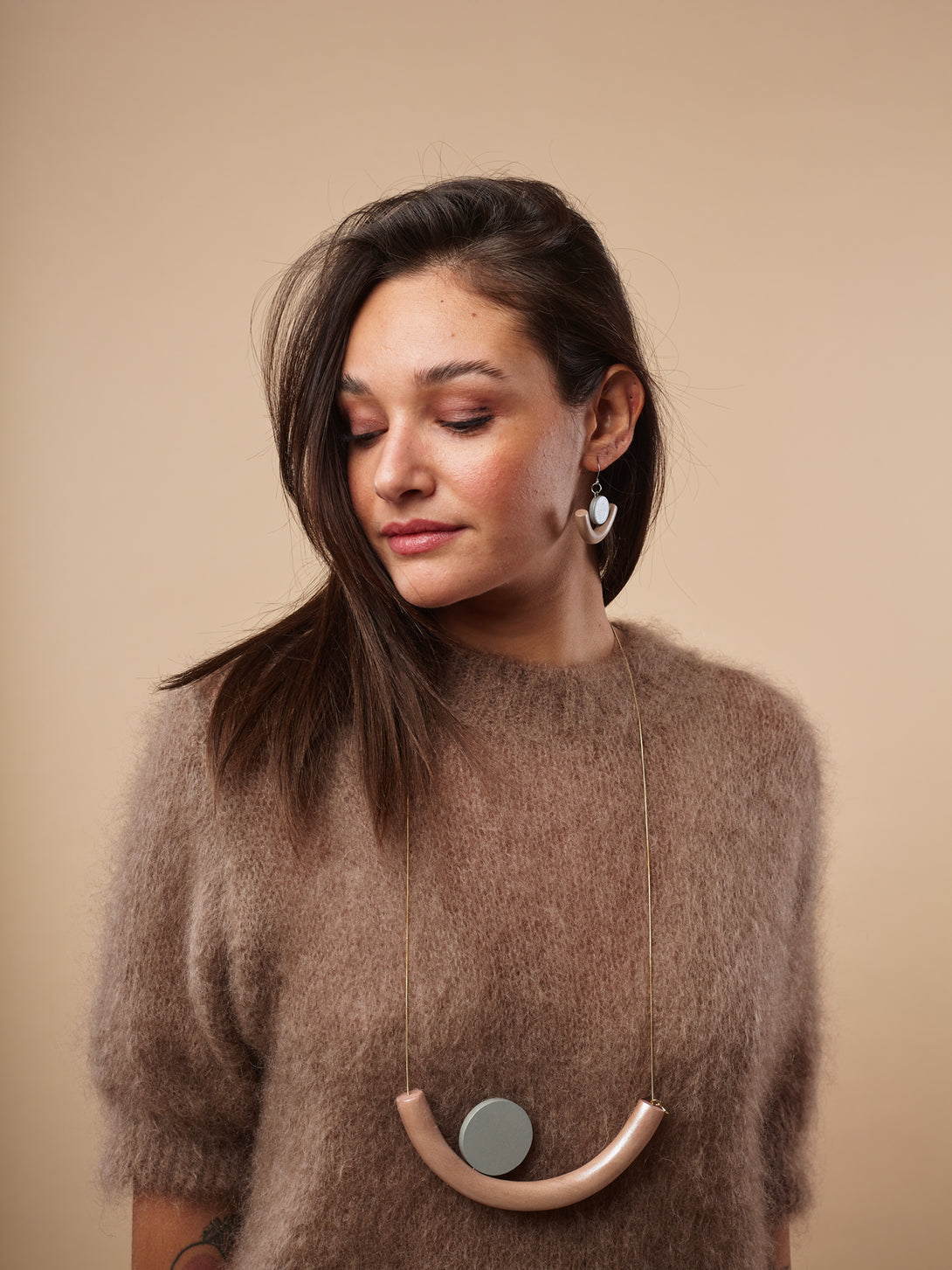 Orecchini legno Balance metallic-Orecchini-Bijondo-Pearl-Bijondo