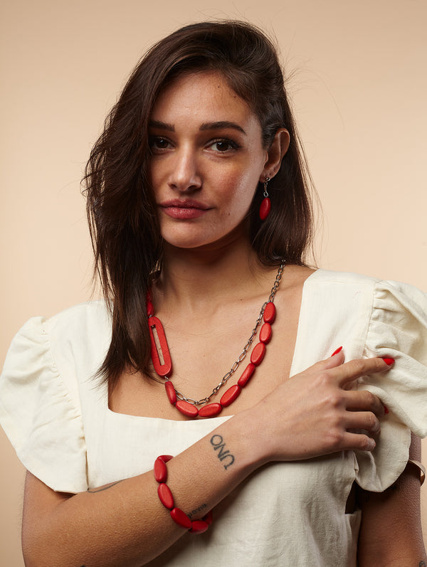 Orecchini legno, Billie, costume jewelry-orecchini-EW-Desert Sunset-Bijondo