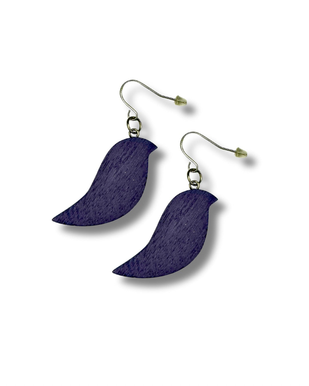 Orecchini legno Bird-orecchini-EW-Lilla-Bijondo