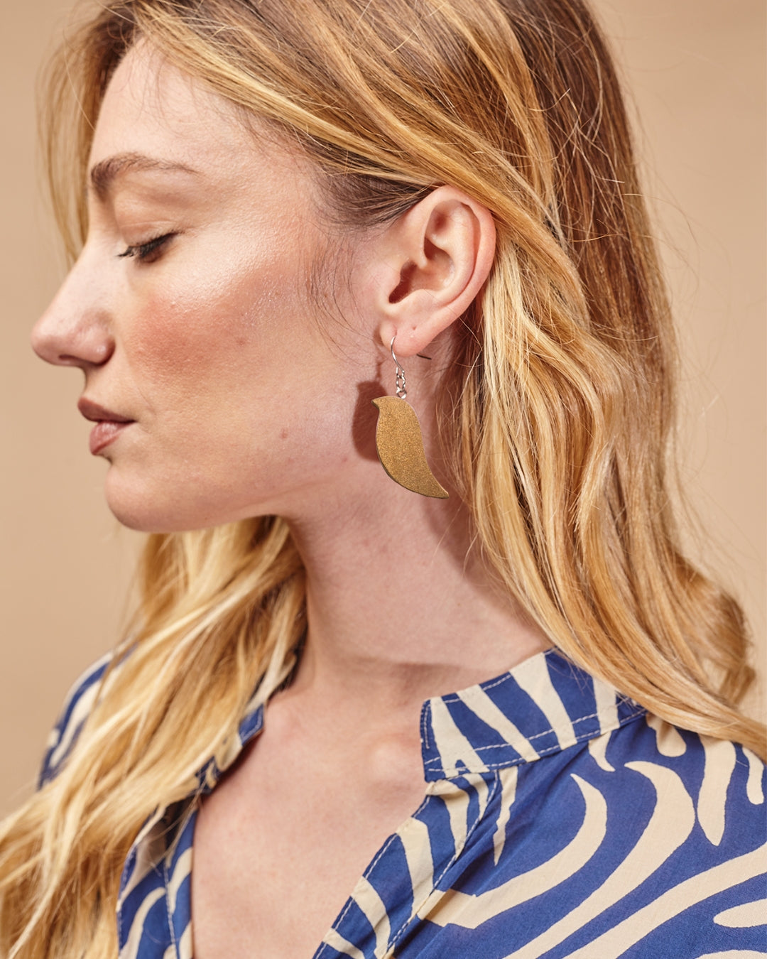 Orecchini legno Bird Metallic-orecchini-EW-Bijondo