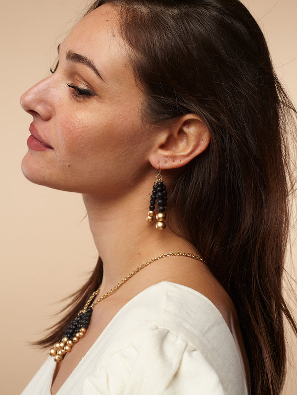 Orecchini legno Emryn metallic-Orecchini-EW-Bijondo