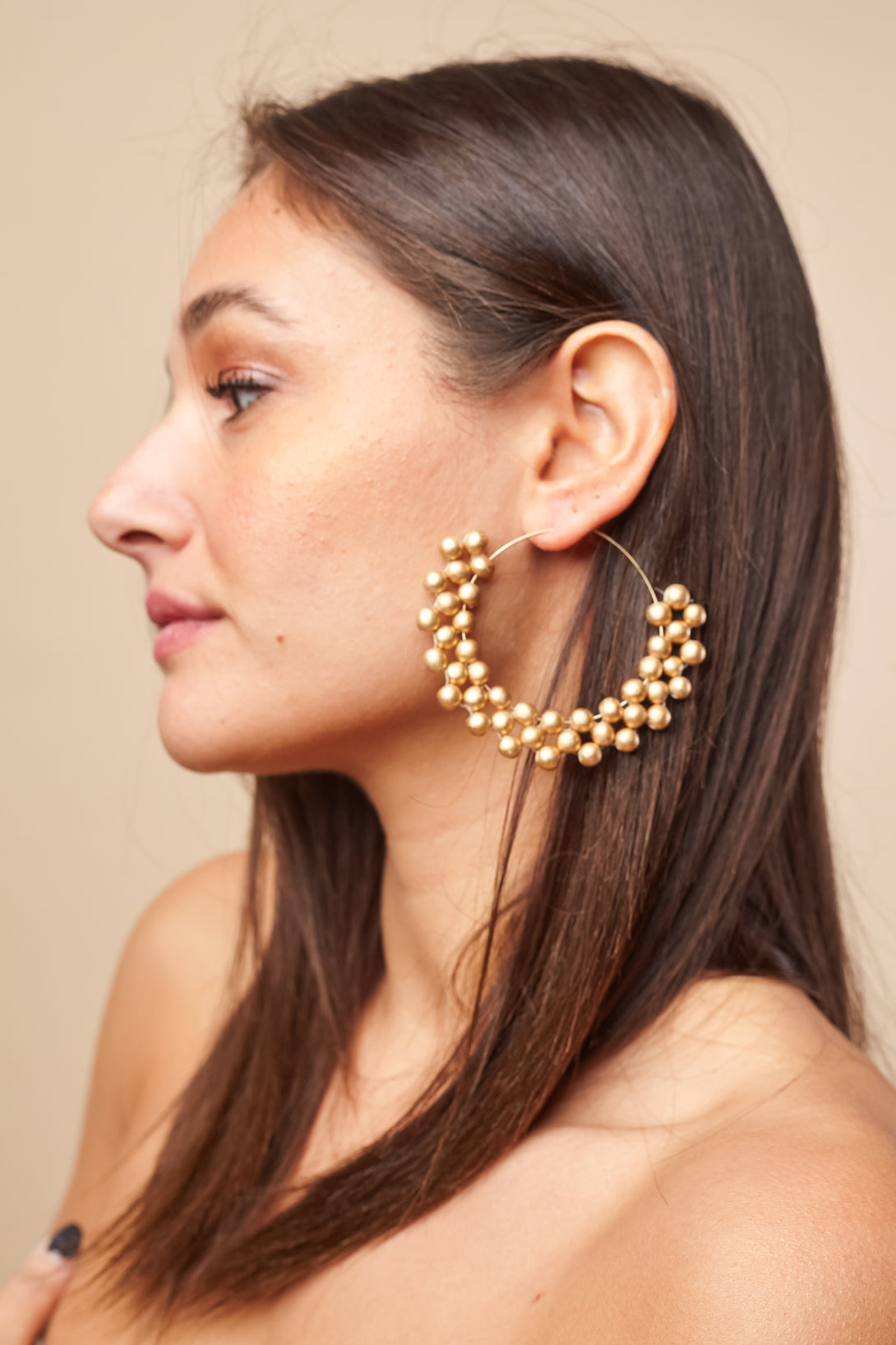 Orecchini legno Hope metallic-orecchini-Bijondo-Bijondo