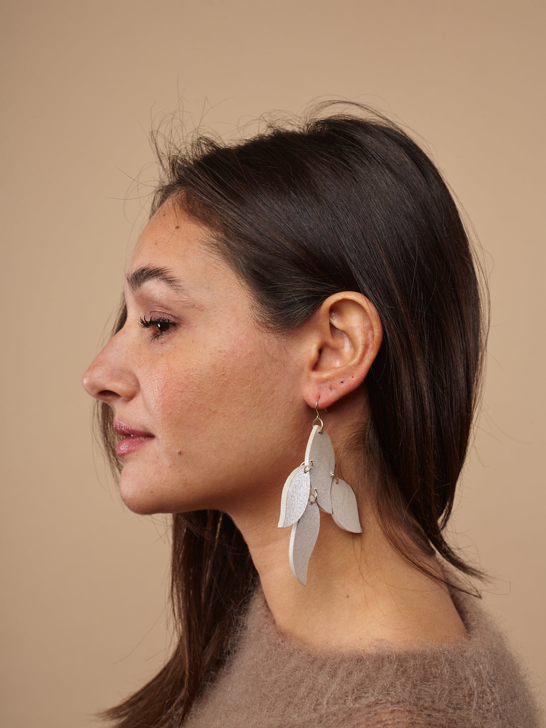 Orecchini legno Leaves metallic-orecchini-Bijondo-pearl-Bijondo