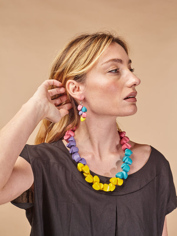 Collana legno Marocco