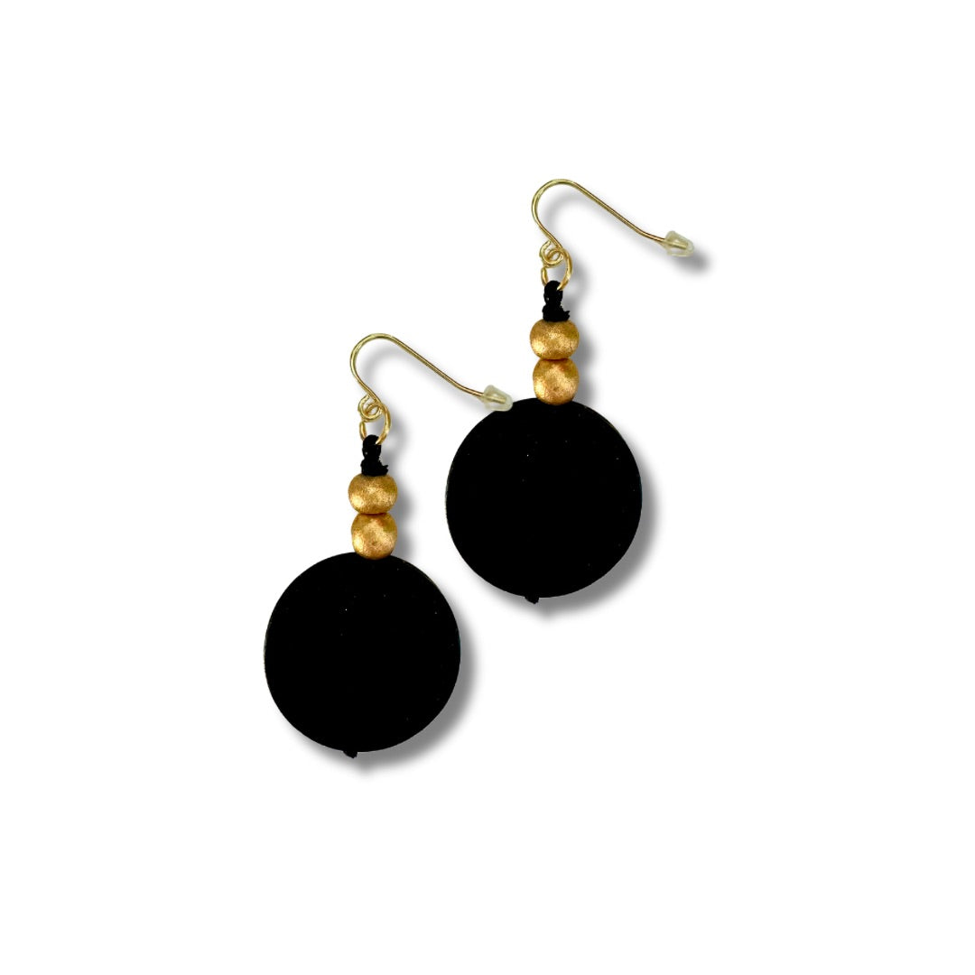Orecchini legno Nora metallic-orecchini-Bijondo-Nero-Bijondo