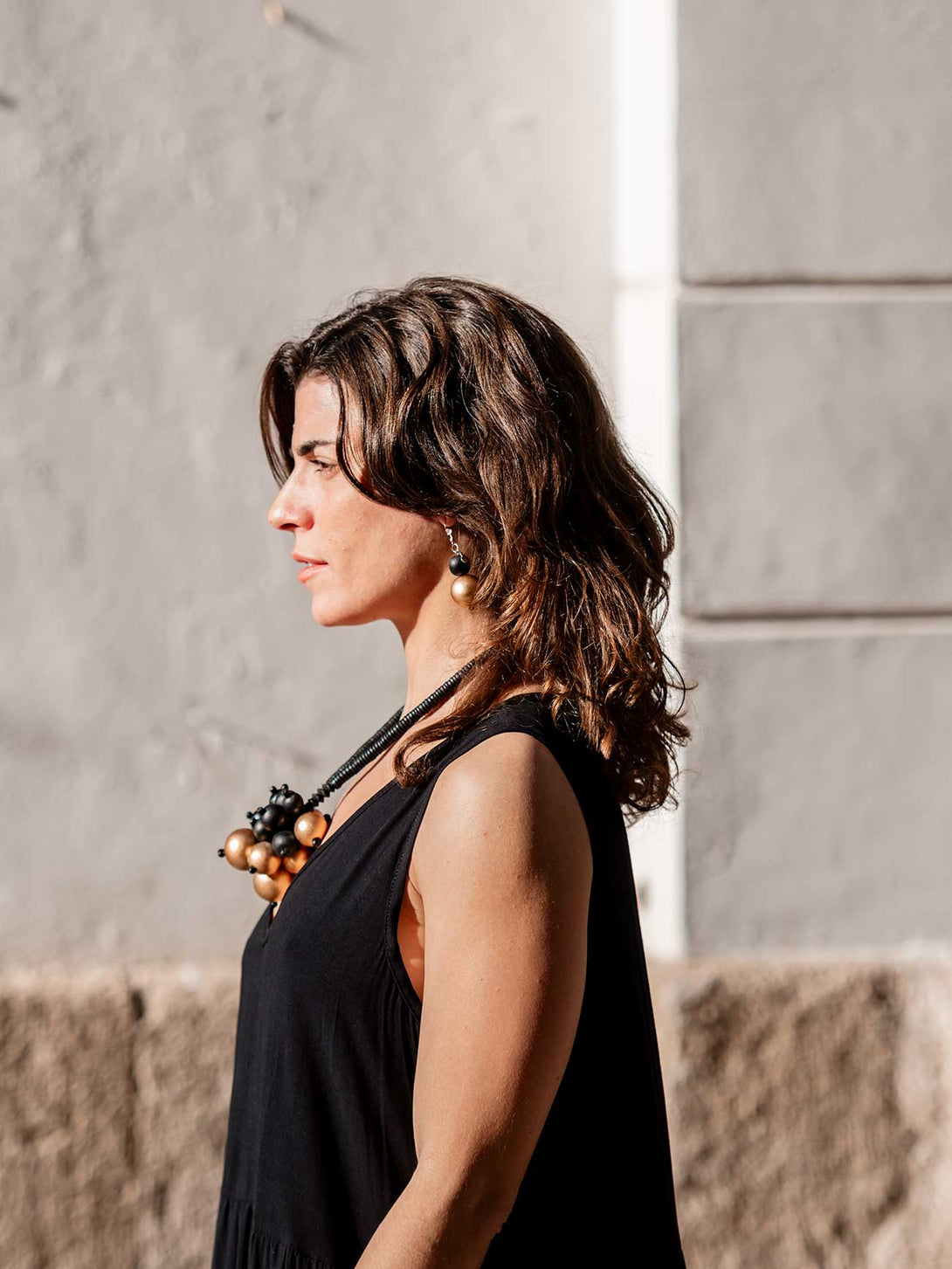 Orecchini legno Sagene metallic-orecchini-Bijondo-Bijondo