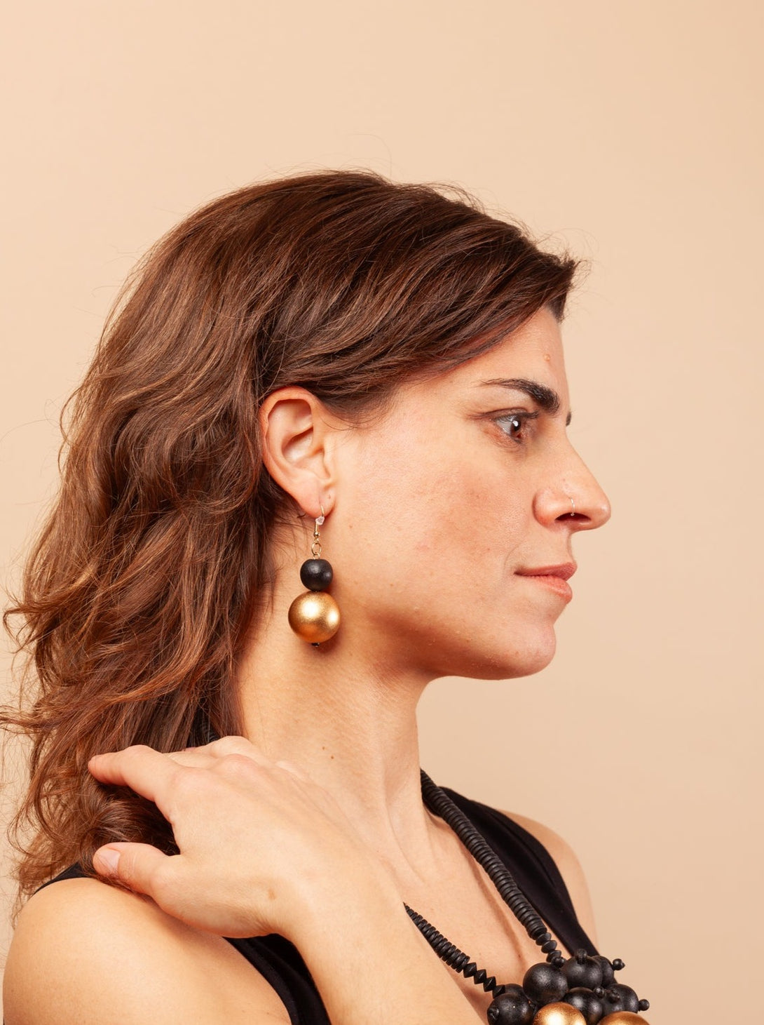 Orecchini legno Sagene metallic-orecchini-Bijondo-oro-Bijondo