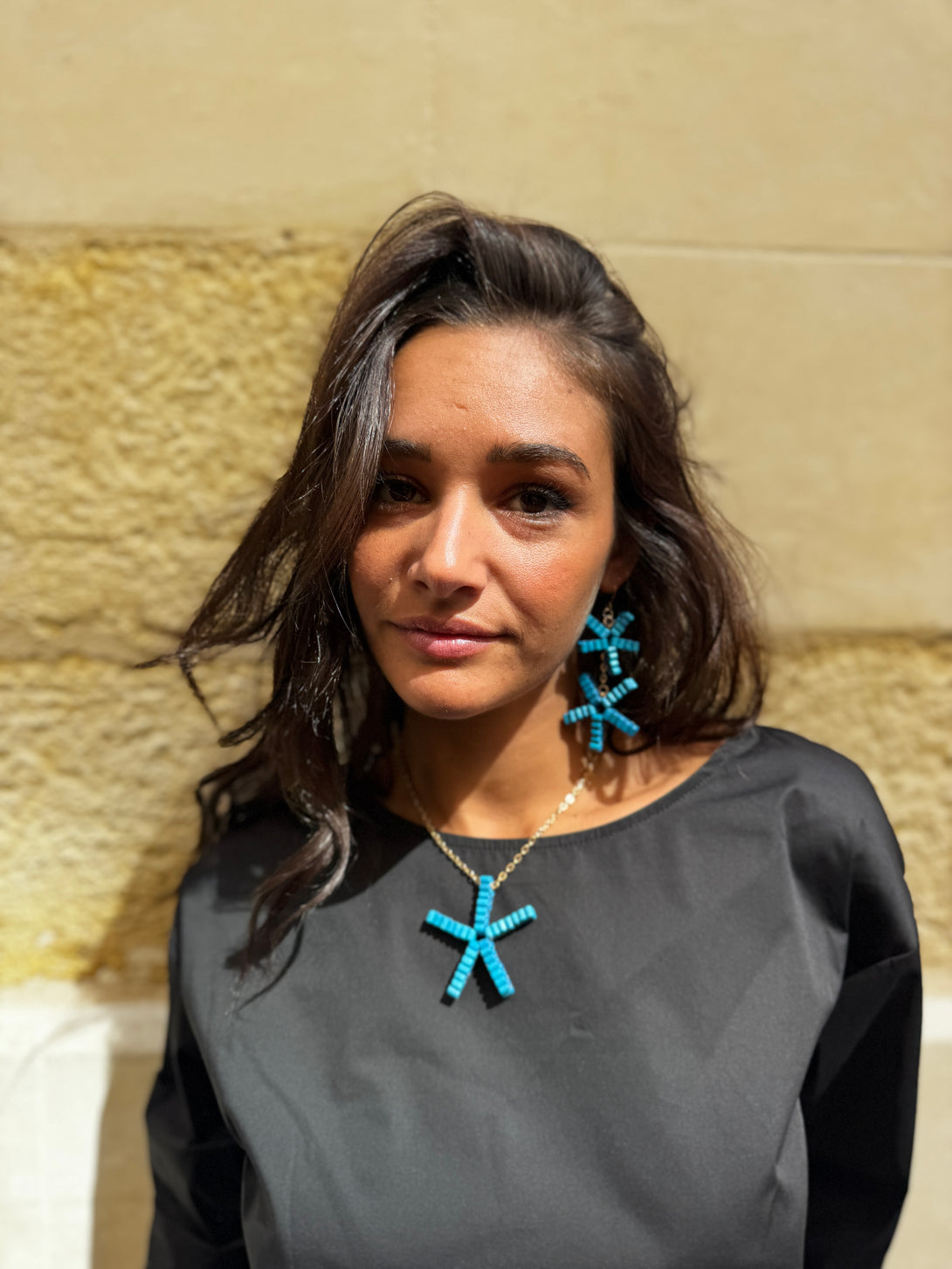 Orecchini legno Sea Stars-orecchini-Bijondo-Bijondo