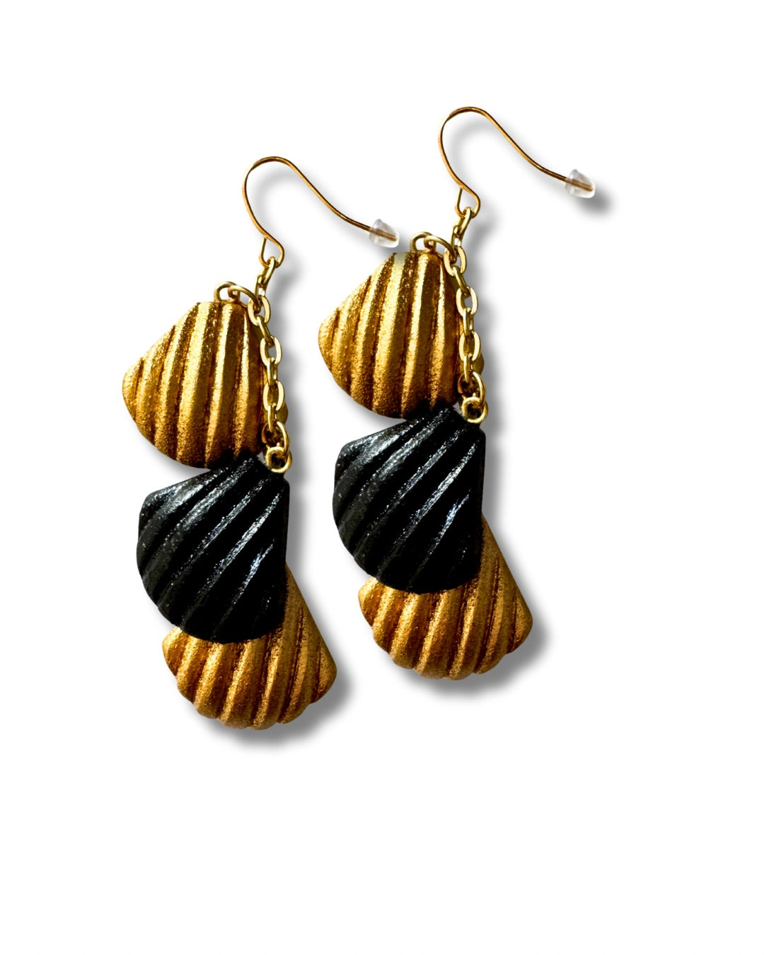 Orecchini legno Seashell-orecchini-Bijondo-Oro-Bijondo