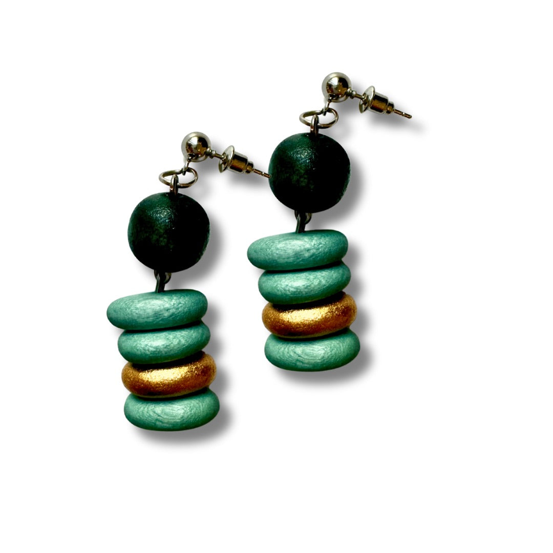 Orecchini legno Tate metallic-orecchini-EW-Botanical Oasis-Bijondo