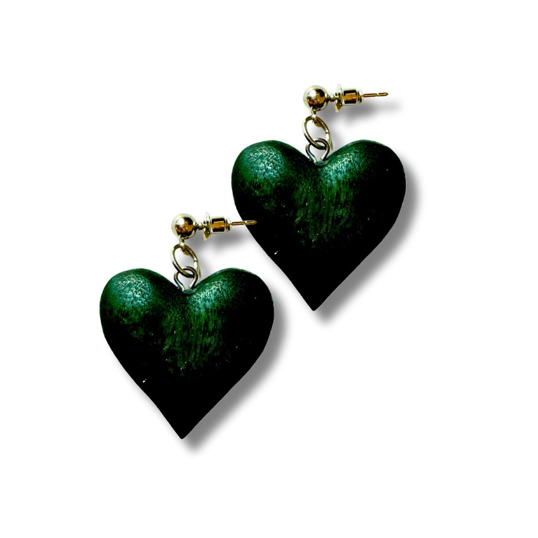 Orecchini legno cuori Amour-orecchini-EW-Botanical Oasis-Bijondo