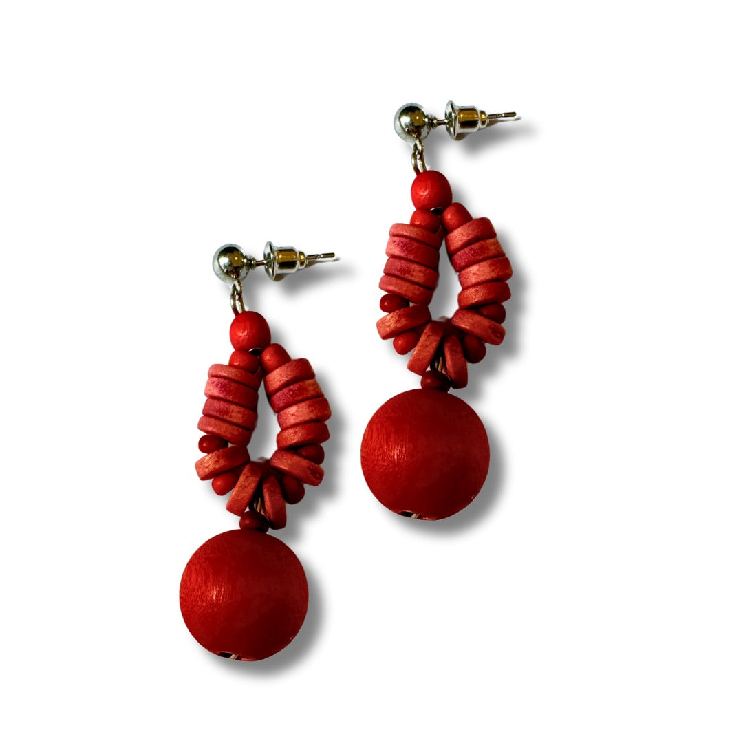 Orecchini legno, leggeri, regolabile Aura-orecchini-EW-Desert Sunset-Bijondo