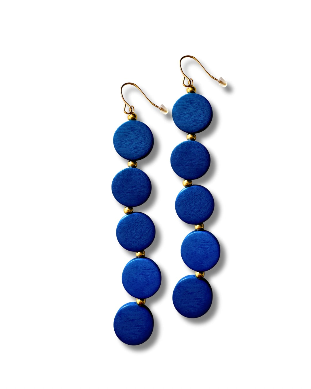 Orecchini legno lunghi Lisa-orecchini-Bijondo-Azzurro-Bijondo