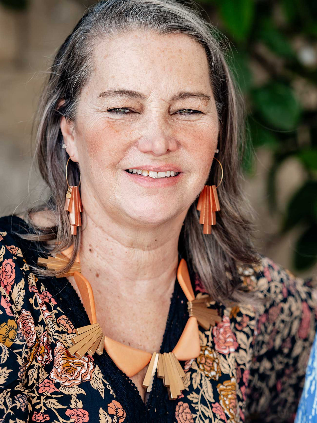 Orecchini legno metallic Romy-orecchini-Bijondo-Bijondo