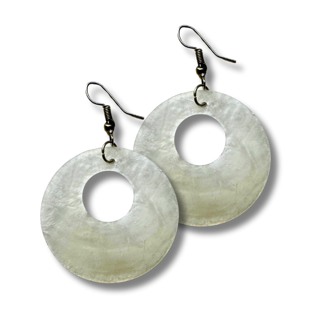 Orecchini madreperla colorati leggeri Pop-Orecchini-Bijondo-Bianco-Bijondo