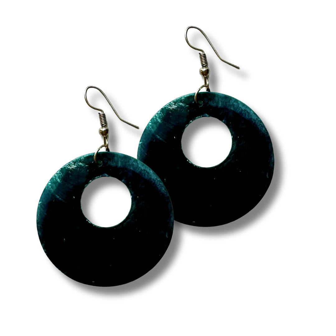 Orecchini madreperla colorati leggeri Pop-Orecchini-Bijondo-Petrolio-Bijondo