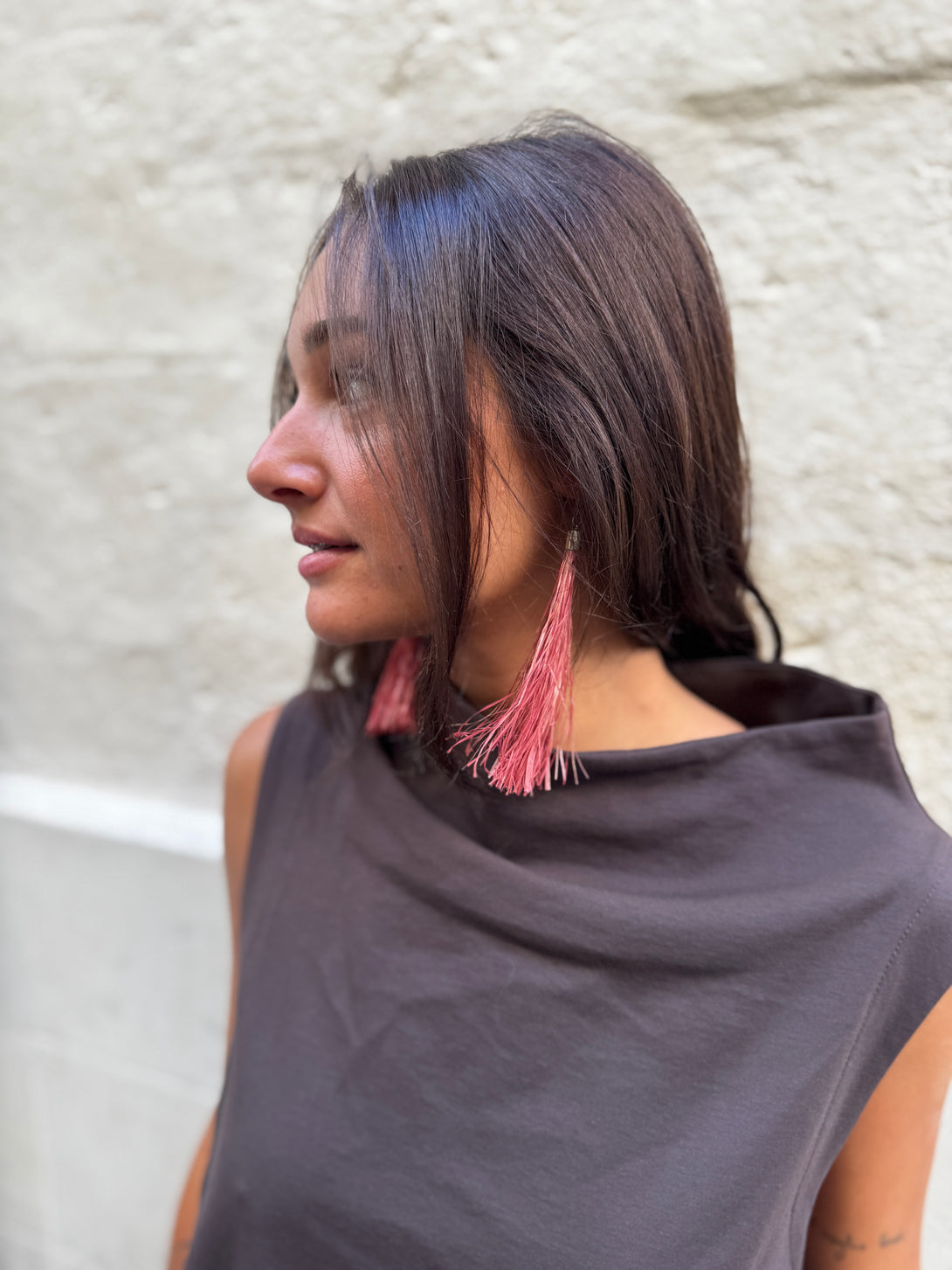 Orecchini raffia lunghi Karen-orecchini-EW-Bijondo