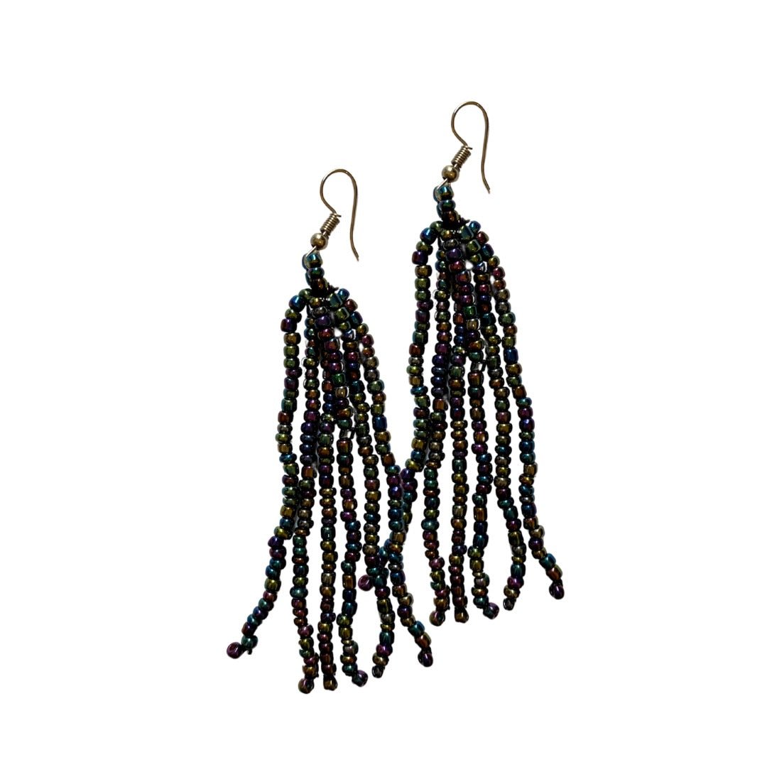 Orecchini vetro Leila - cangiante - Bijondo