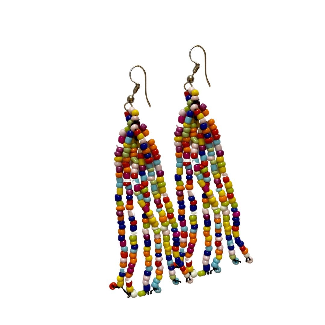 Orecchini vetro Leila - multicolore - Bijondo