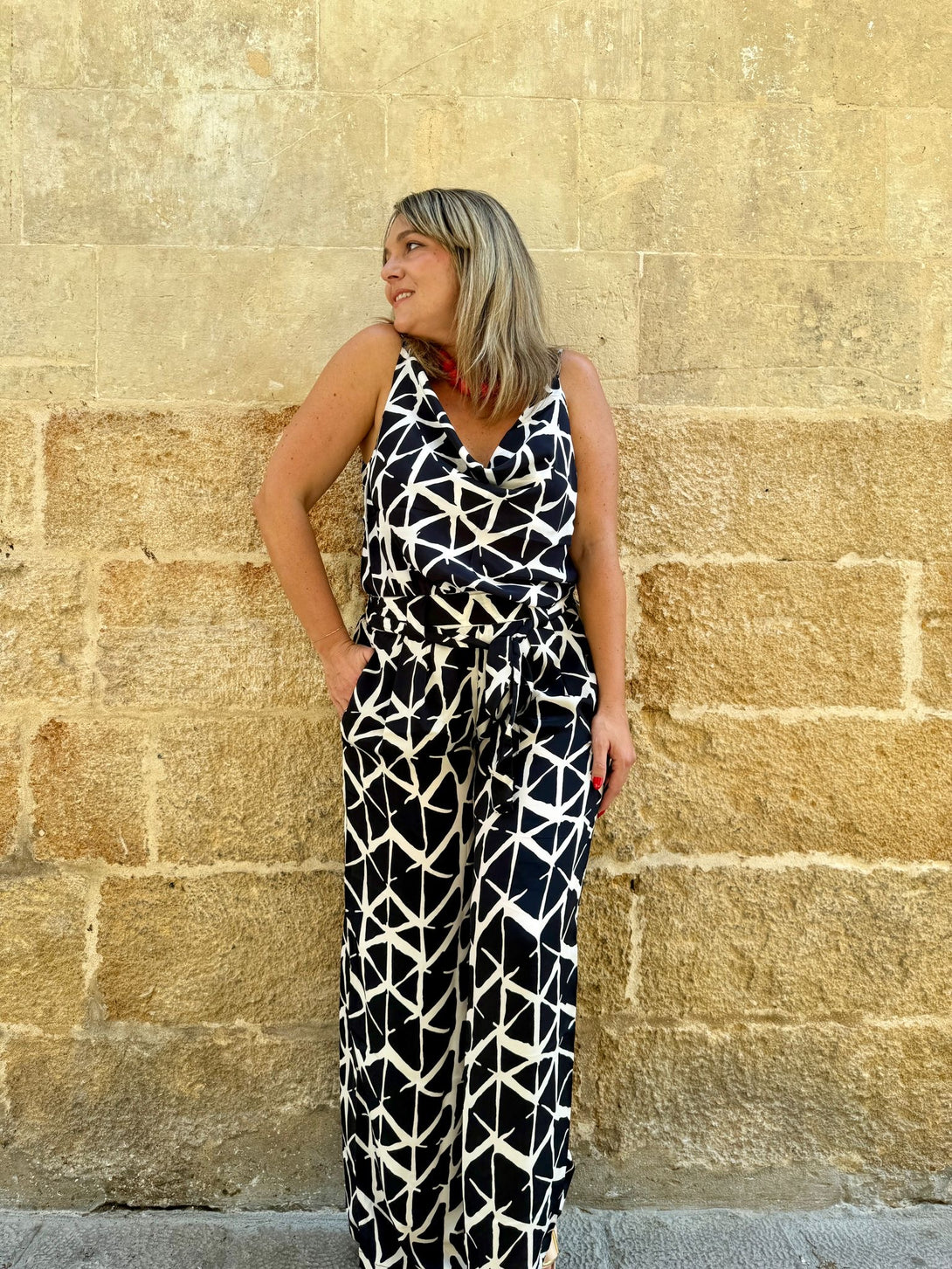 Pantalone seta Camille-Pantaloni-WhyY-Nero-S-M-Bijondo