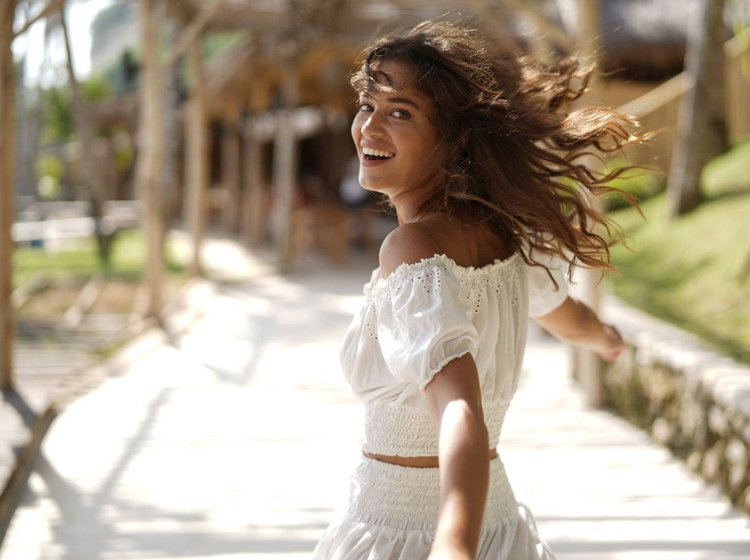 Pantaloni Abigail bianco taglia unica 