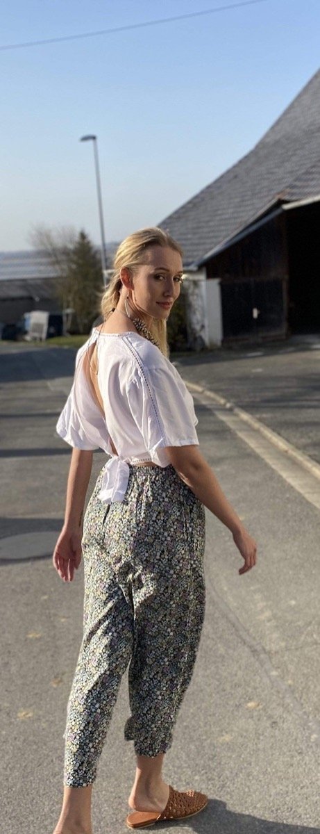 Pantaloni Blondi - turchese - Bijondo