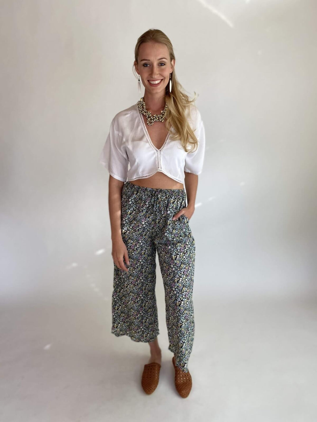 Pantaloni Blondi - turchese - Bijondo