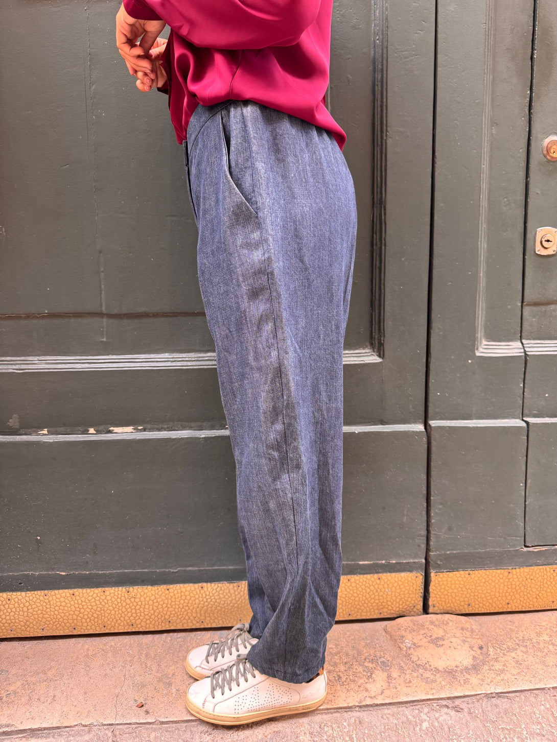 Pantaloni Jeans slim Ornella-Pantaloni-Bijondo-Bijondo