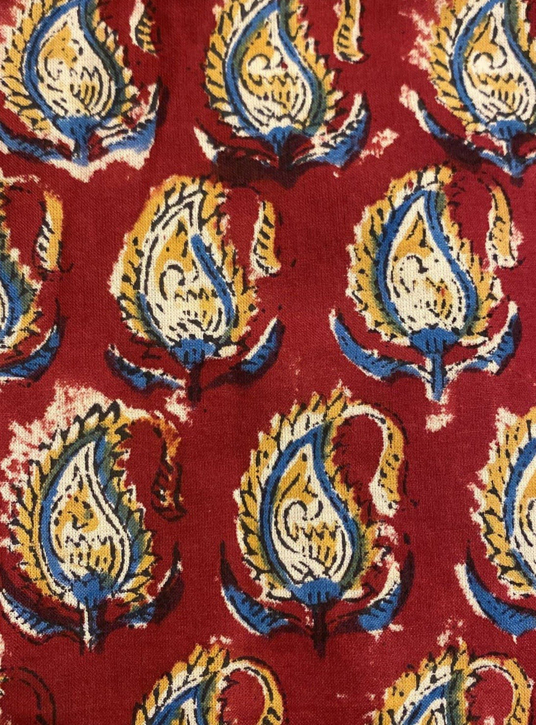 Pantaloni Kamal Blockprint - rosa - Bijondo