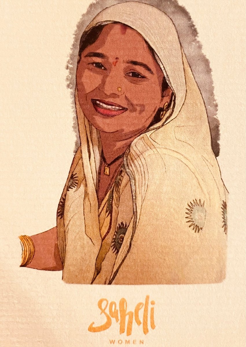 Pantaloni Kamal Blockprint - rosa - Bijondo