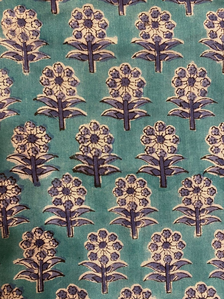 Pantaloni Kamal Blockprint - rosa - Bijondo