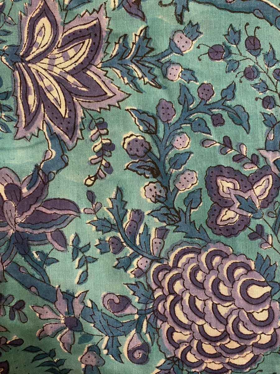 Pantaloni Kamal Blockprint - rosa - Bijondo