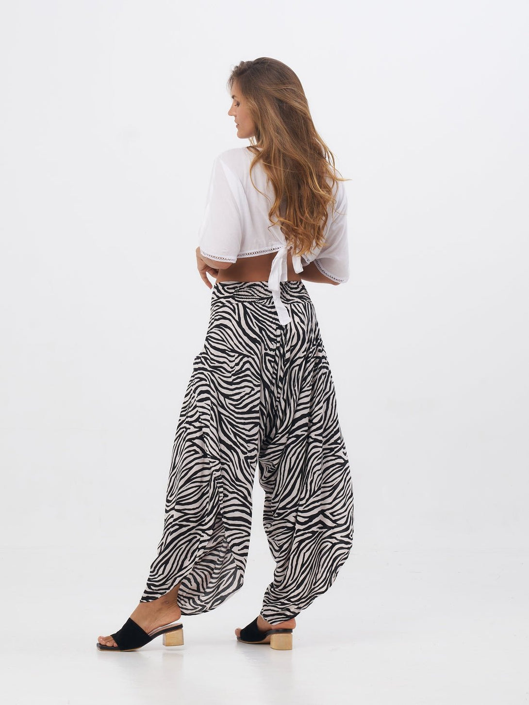 Pantaloni Leonie - zebra - Bijondo