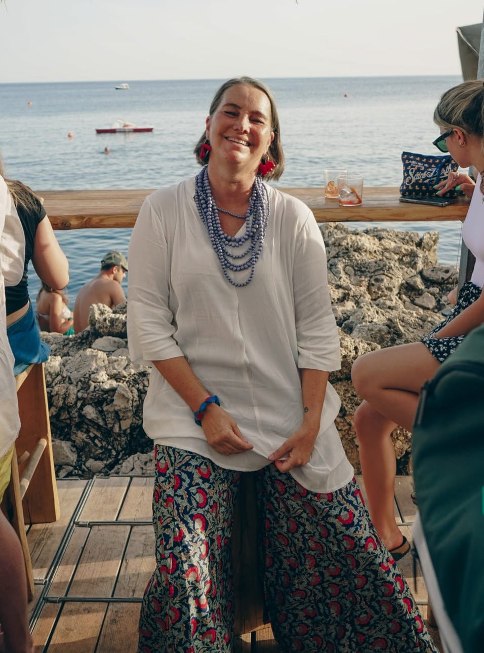 Pantaloni Raffaela - verde smeraldo - Bijondo