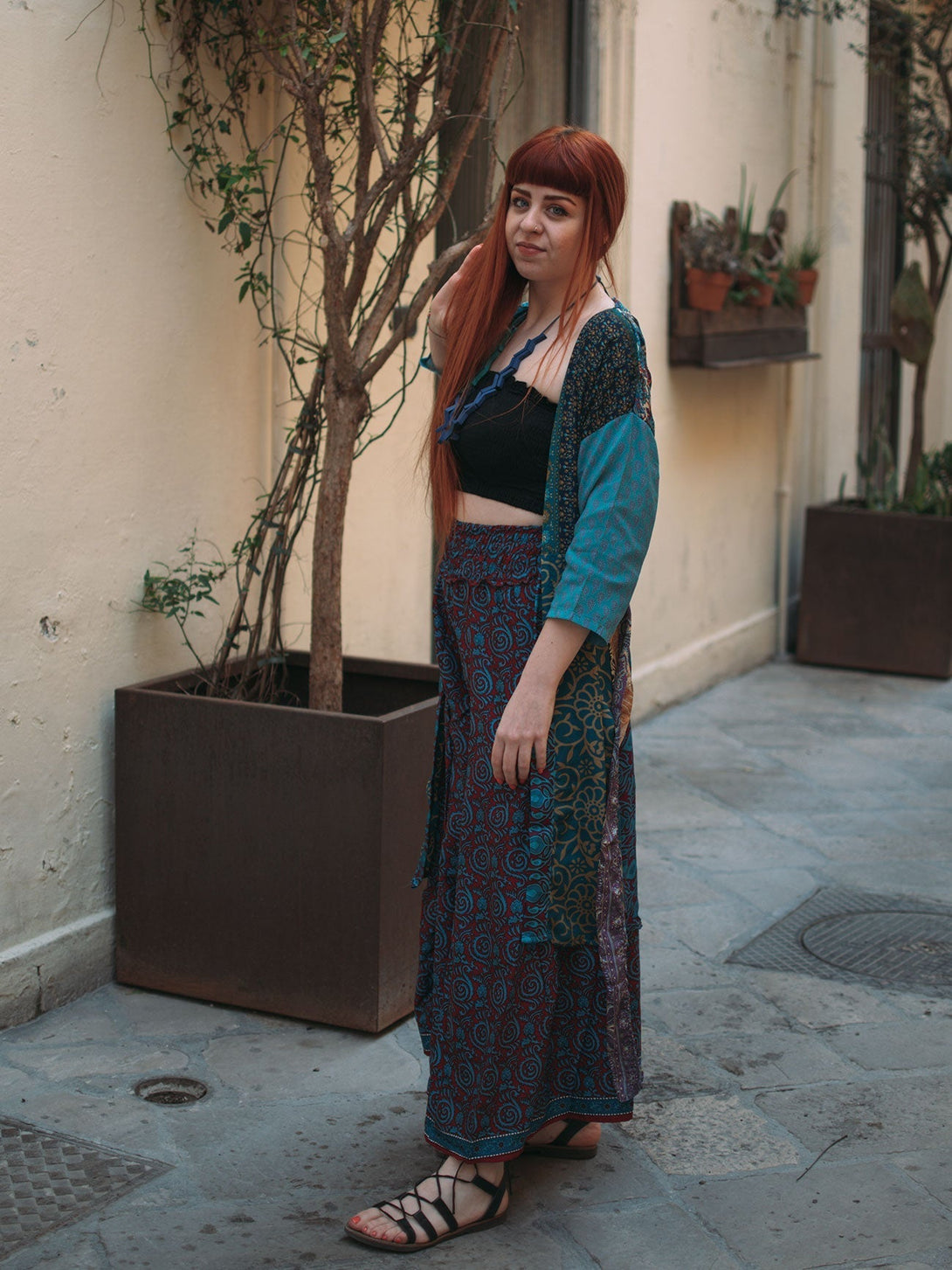 Pantaloni Raffaela - nero - Bijondo